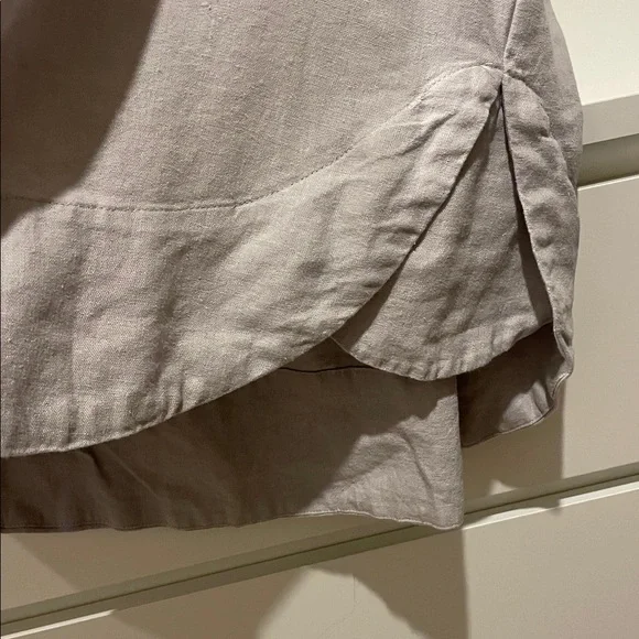 Cynthia Rowley Light Gray High Low Dress - Picture 4 of 6